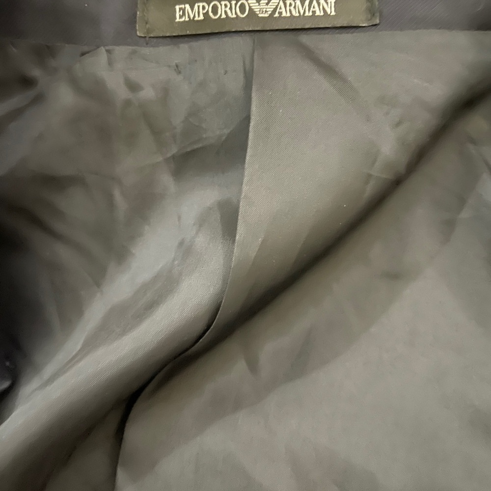 Emporio Armani G Line Solid Wool Blazer 58 (46 US) - Picture 6 of 10